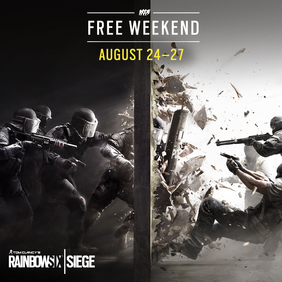 Бесплатные выходные в Rainbow Six Siege