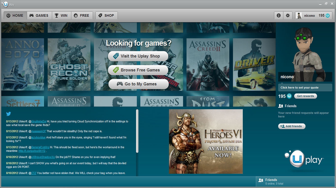 Ubisoft launches Uplay PC digital distribution platform